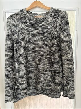 Ann Taylor Marled Gray Crewneck Women's Sweater